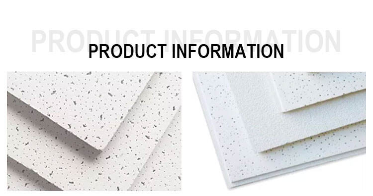 Modern Custom Acoustical Suspended Ceiling Tiles Waterproof Soundproof Square Mineral Wool Fireproof Design for Hotels supplier