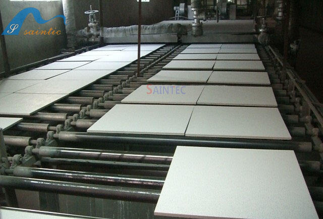 Modern Custom Acoustical Suspended Ceiling Tiles Waterproof Soundproof Square Mineral Wool Fireproof Design for Hotels factory