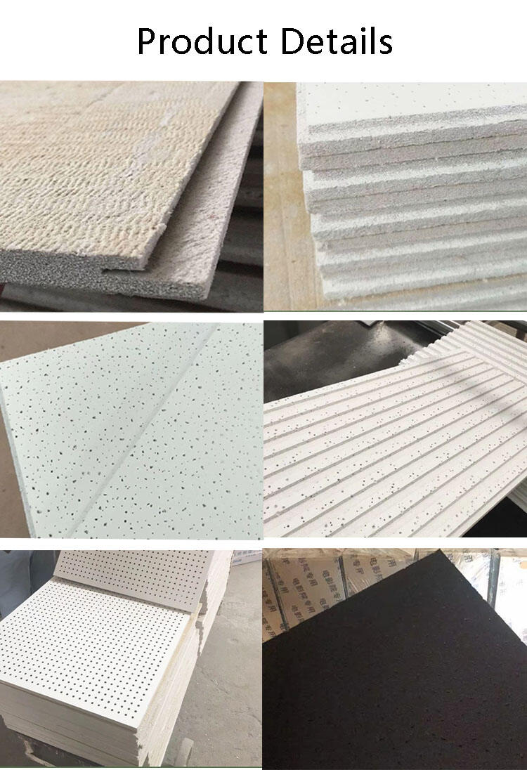 Modern Square Fireproof Black Mineral Fiber Ceiling Grid Suspended Tile Ceiling System supplier