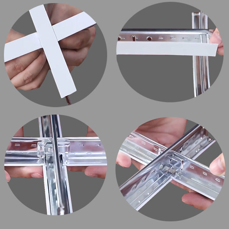 Modern Design Galvanized Steel Cross Tee Ceiling T Bar Grid ISO9001 Certified with 5-Year Warranty for Factory Use manufacture