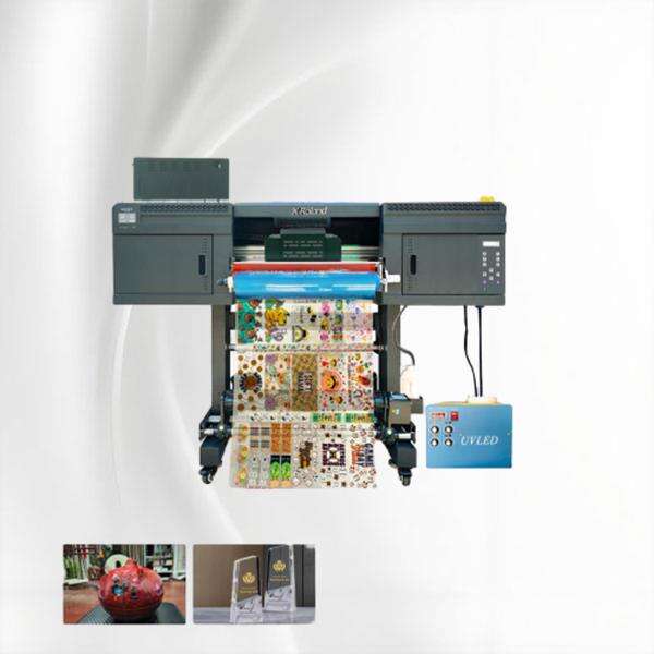 Fast and efficient printing with our compact UV printers