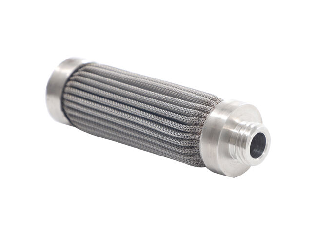 Stainless steel filter element