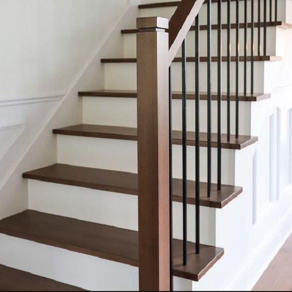 Safety First With Brown Stair Treads