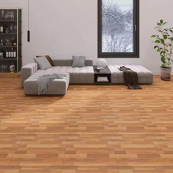 How Dark Brown Wood Tiles Add Depth and Warmth