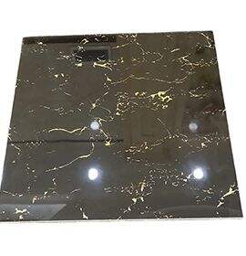 Black gold tiles