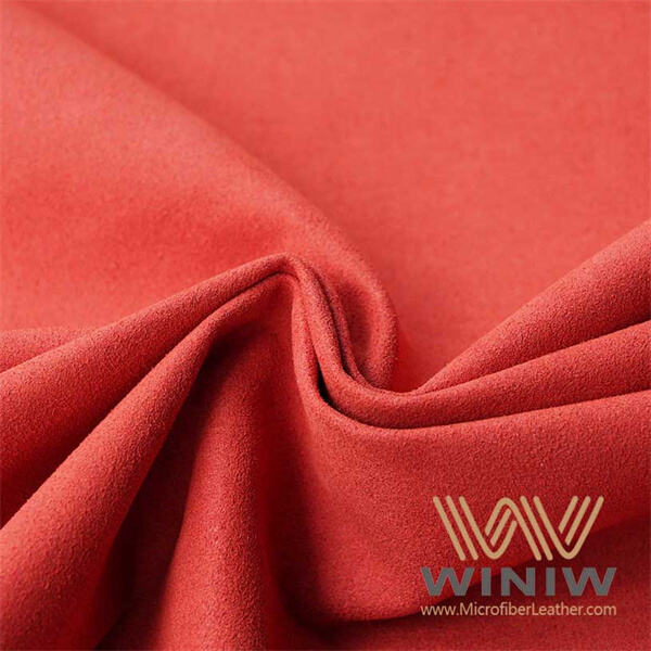 Red microsuede is a stylish and eye-catching addition to any fashion accessory.