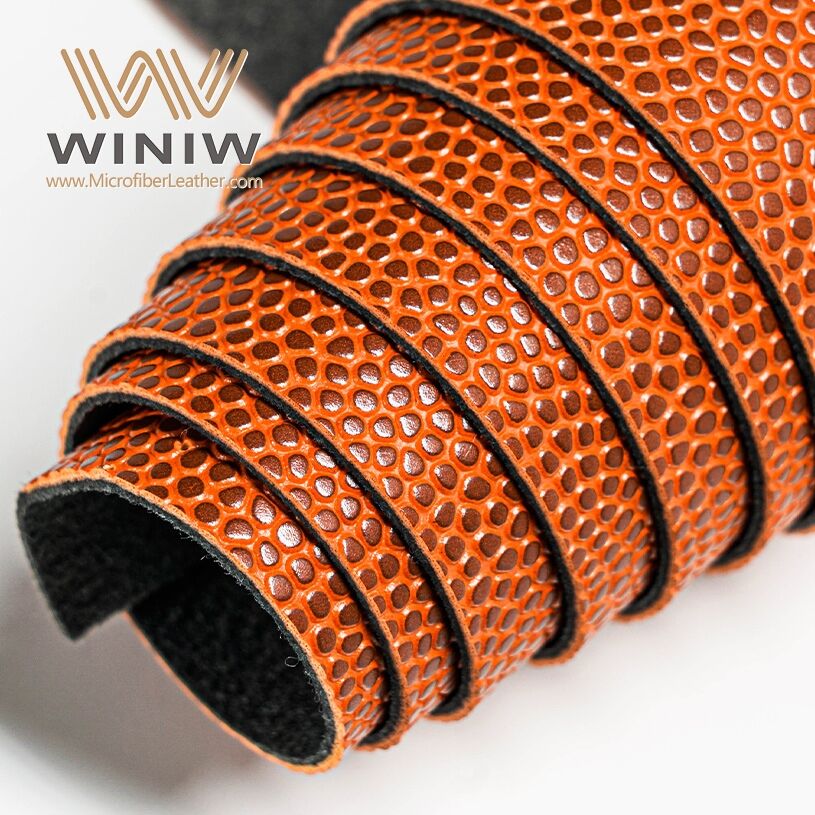 2mm Numerous Colors Polyurethane Microfiber Leather For Basketball supplier