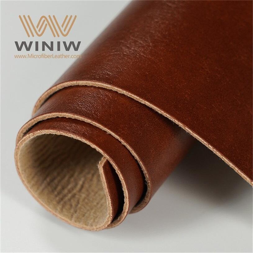 1.2mm Easy To Customize Microfiber Leather For Logo Label manufacture