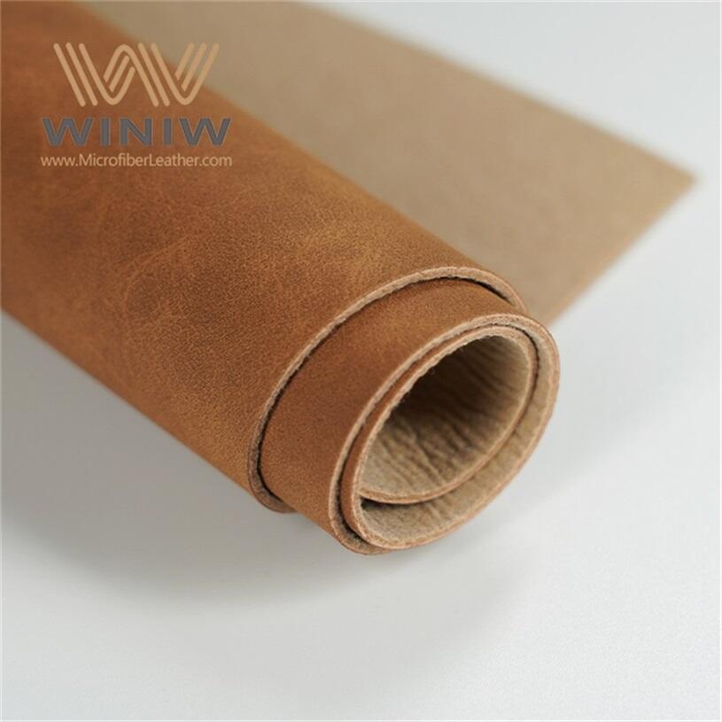 0.8mm  Strong Durability Making Trade Mark Faux Leather Textile supplier