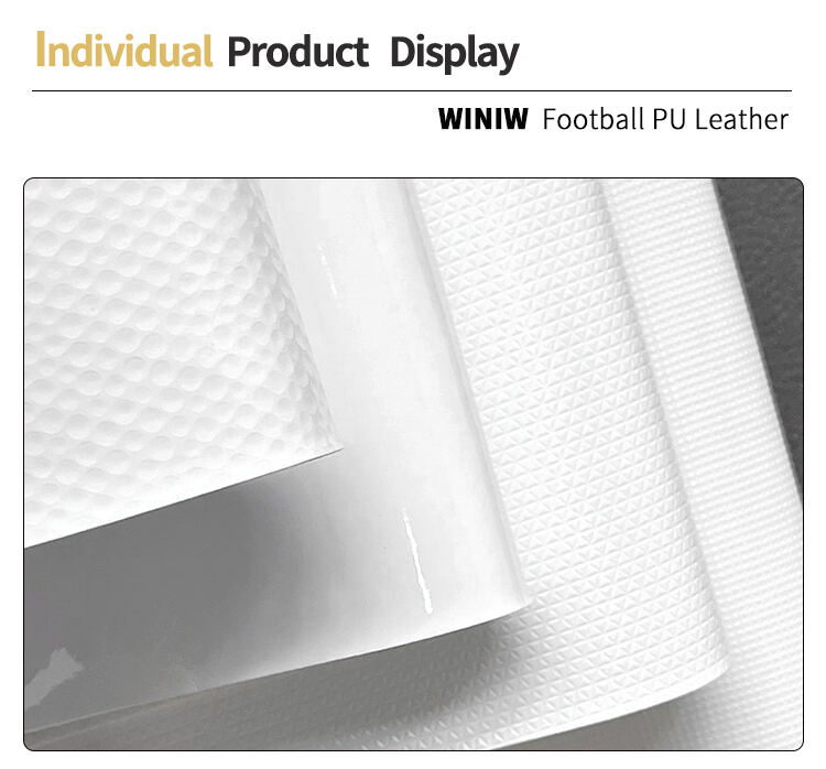 1.0mm Strong Stain Resistance Faux Artificial Leather For Soccer factory