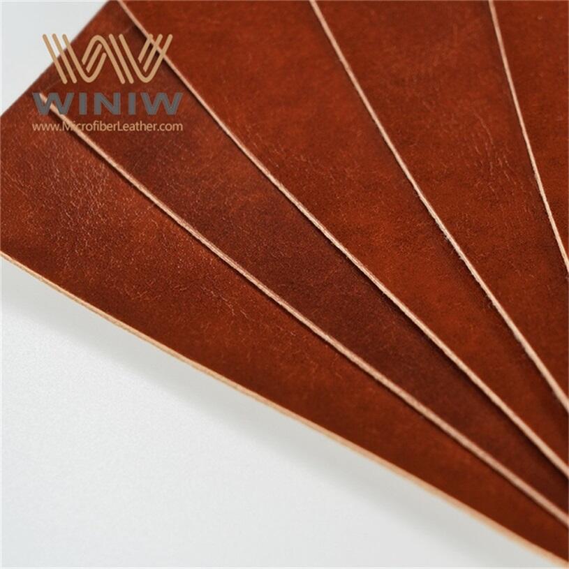 1.2mm Easy To Customize Microfiber Leather For Logo Label supplier