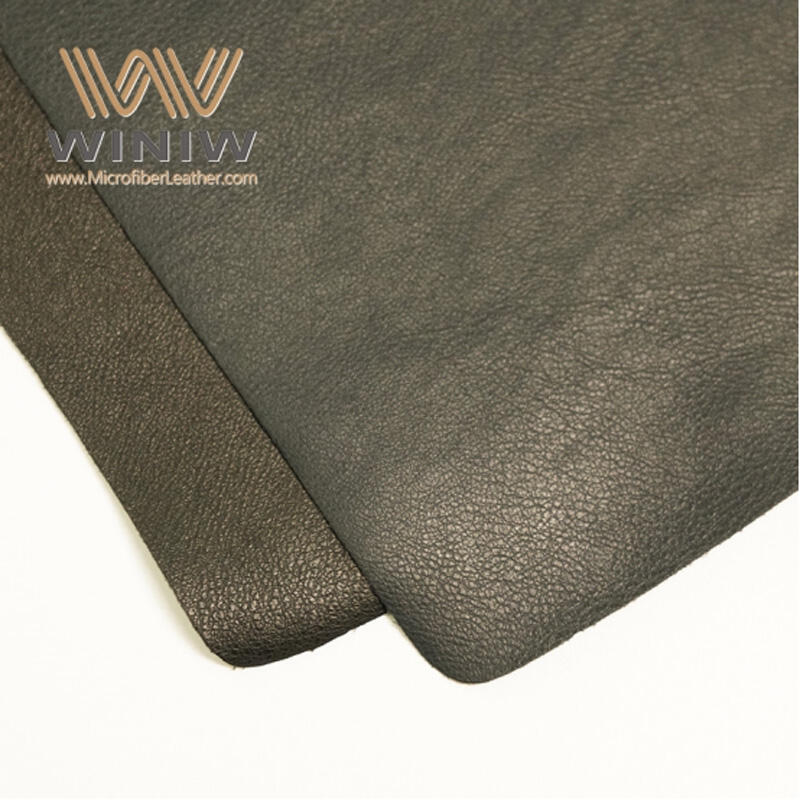 Fade Resistant Microfiber PU Leather Faux Garments Material