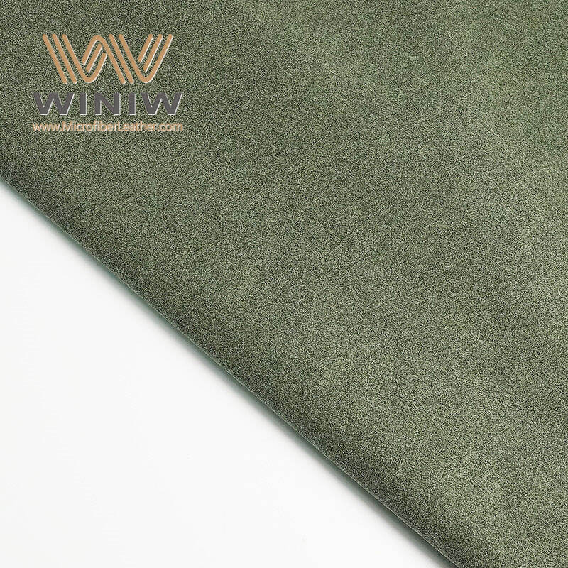 0.6mm Ultrasuede Pu Artificial Leather For Making Cycling Gloves manufacture