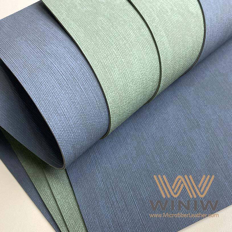 1.2mm PVC Faux Leather Fabric For Tableware Placemats factory