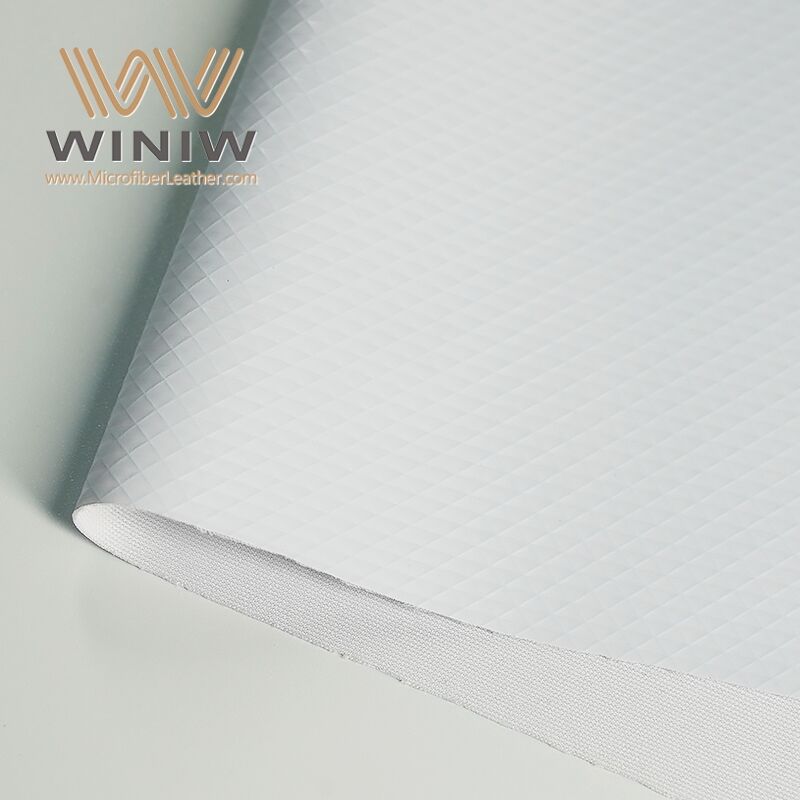 0.7mm Elastic Microfiber Faux Leather Fabric For Making Baseball manufacture