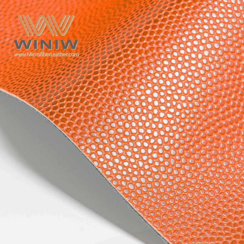 1.2mm Elastic Faux Leather Microfiber Pu Synthetic For Making Football manufacture