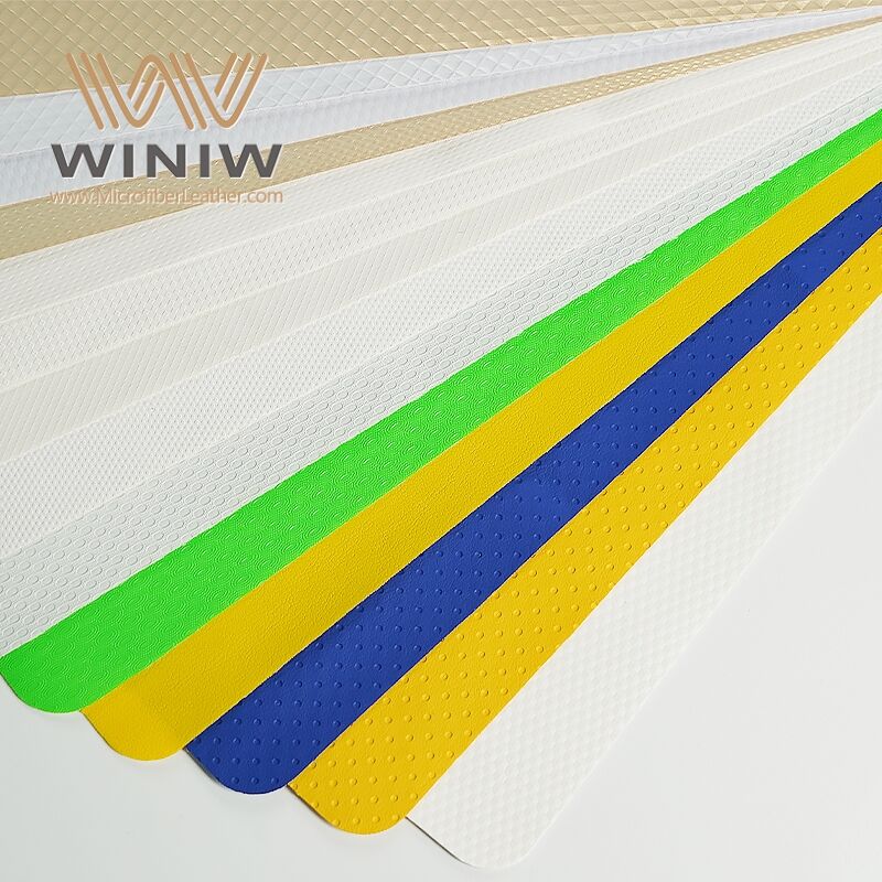 1.4mm Strong Stain Resistance Making VolleyBall Microfiber Pu Leather details