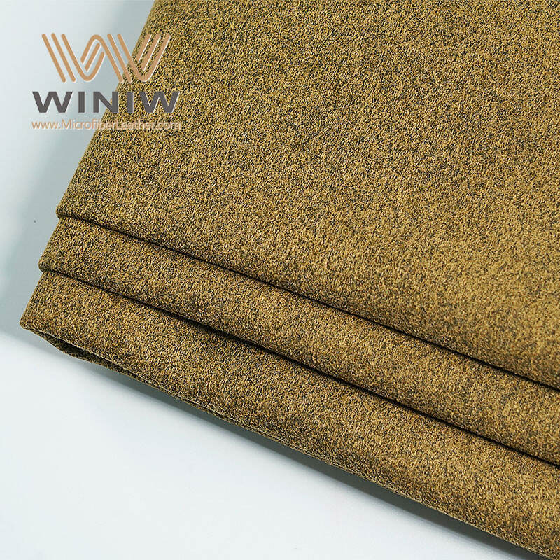 0.8mm Microsuede Faux Leather Sheet For Sports Gloves factory