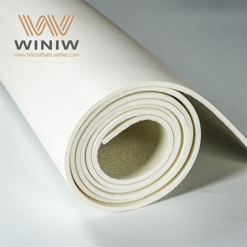 0.8mm Easy To Customize PU Microfiber Synthetic Leatherette For Soccer supplier