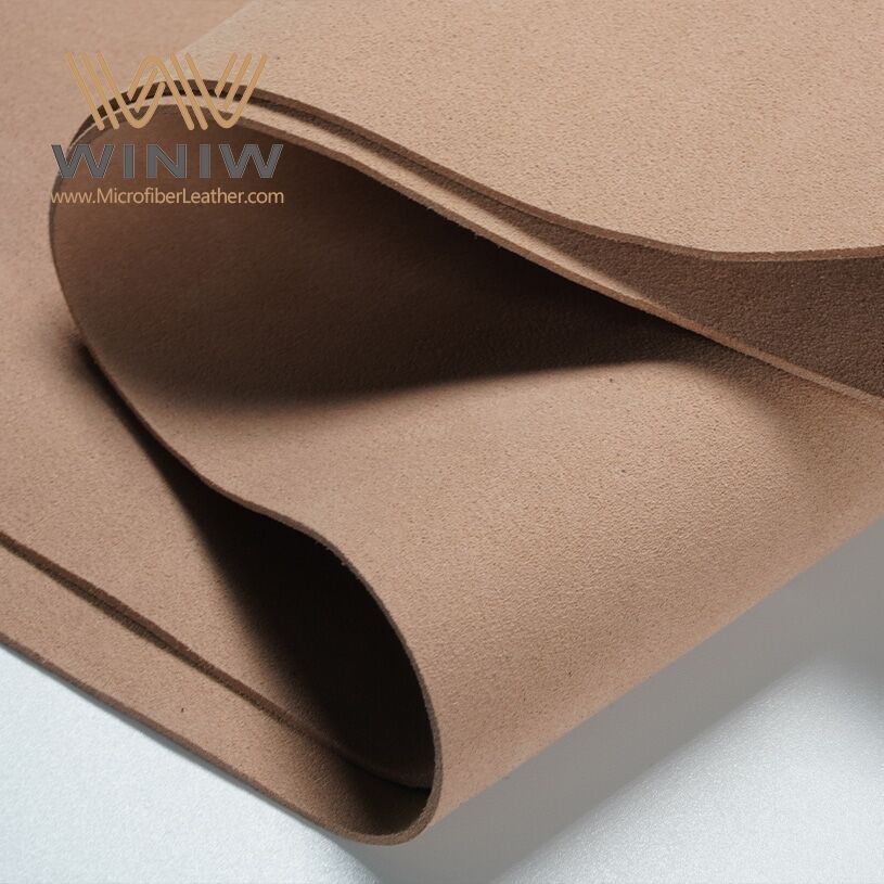 0.4mm Microfiber Microsuede Leather Display Stands Material manufacture