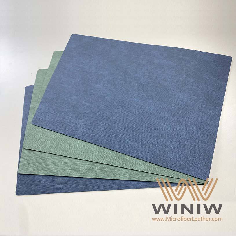 1.2mm PVC Faux Leather Fabric For Tableware Placemats supplier