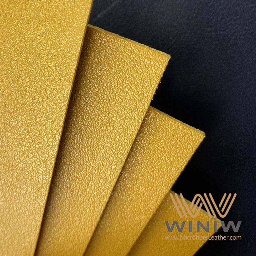 1.7mm Susceptible Thin Faux PVC Leather Fabric For Place Mats factory