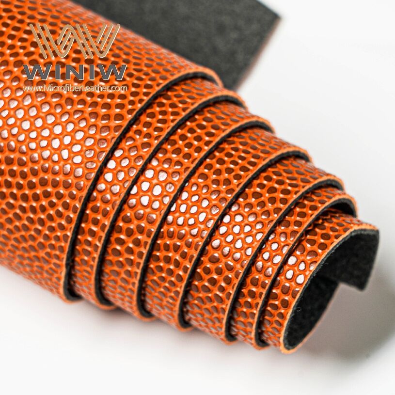 1mm Abrasion Resistant Pu Leather Cloth For Rugby Material details