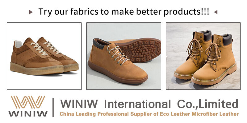 Good Thermal Stability Imitation Leather Boots Suede Material details