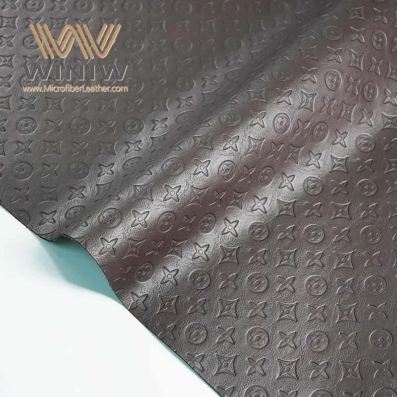 Tear Resistant Imitation Leather PU Handbags Making Material manufacture