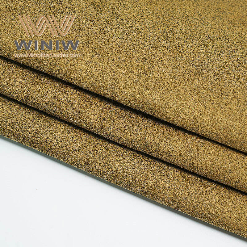 0.8mm Microsuede Faux Leather Sheet For Sports Gloves details