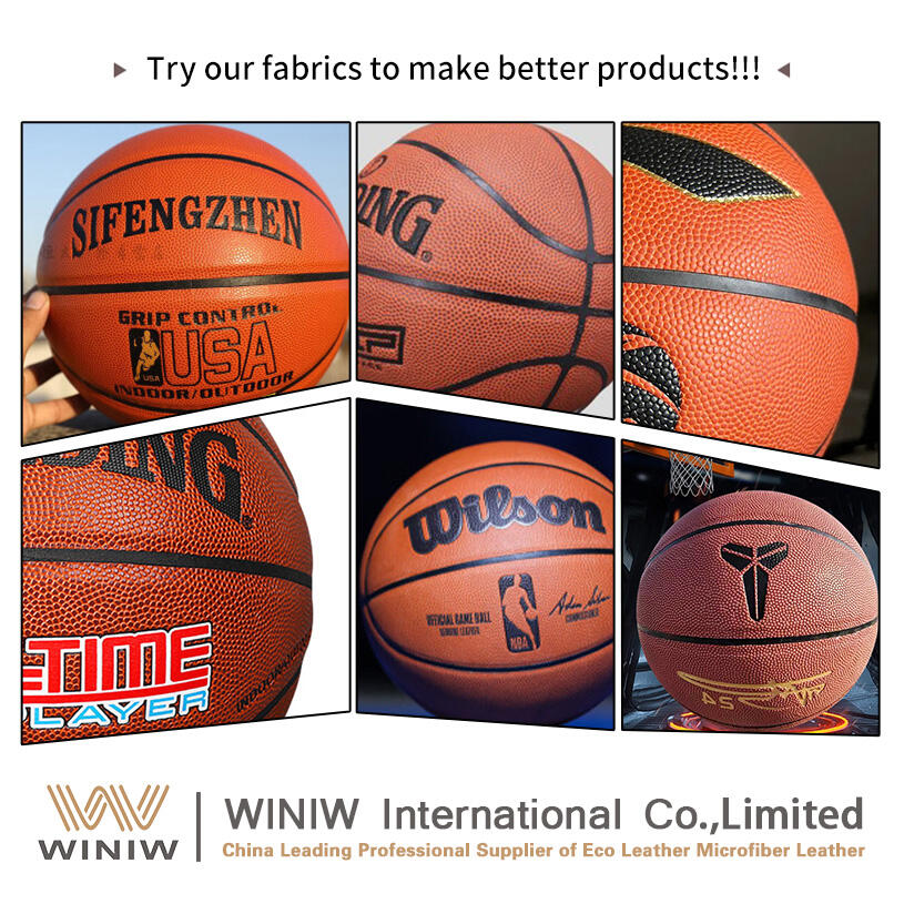 2mm Heat And Cold Resistance Basketball  Faux  Microfiber Synthetic Fabric factory