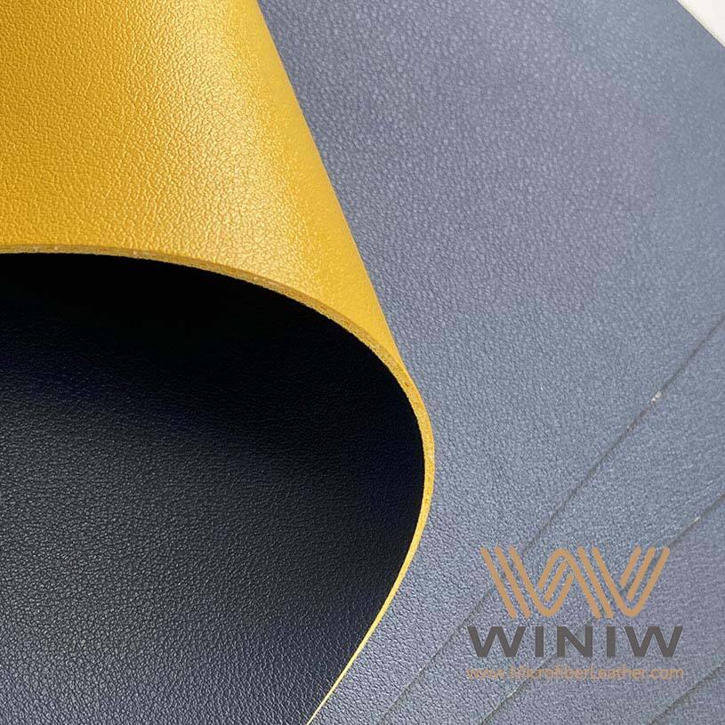 1.7mm Susceptible Thin Faux PVC Leather Fabric For Place Mats factory