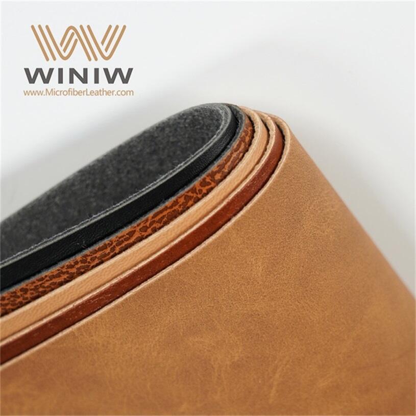 1mm Numerous Colors Synthetic PU Leather For Garment Label supplier