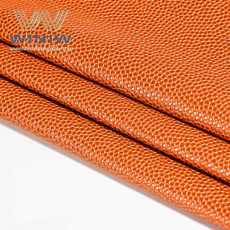 Elastic Synthetic Fabric PU Leather Material For Soccer Ball