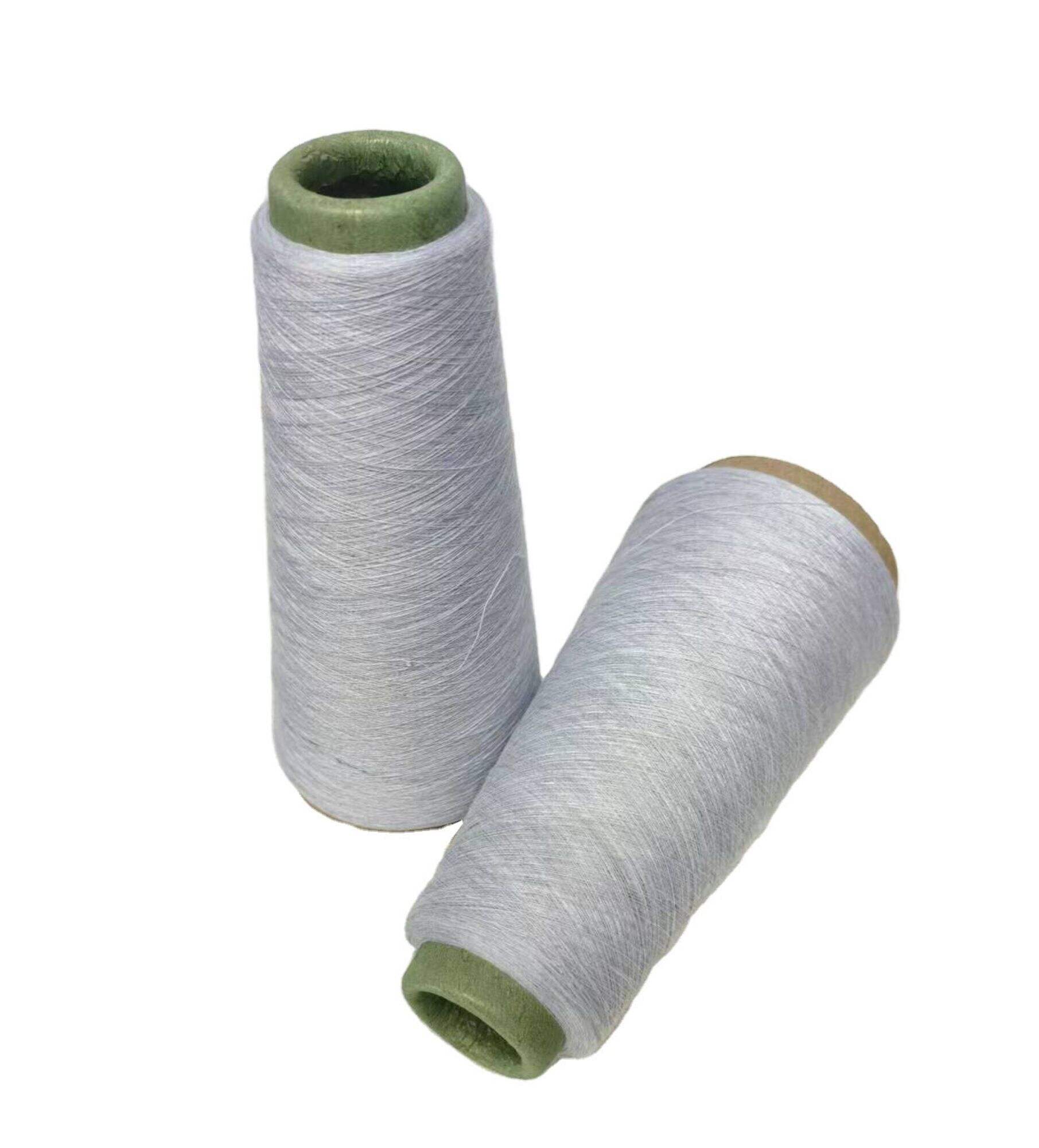 Conductive Stainless steel yarn 35% stainless steel 35% polyester 30% cotton Ne21s