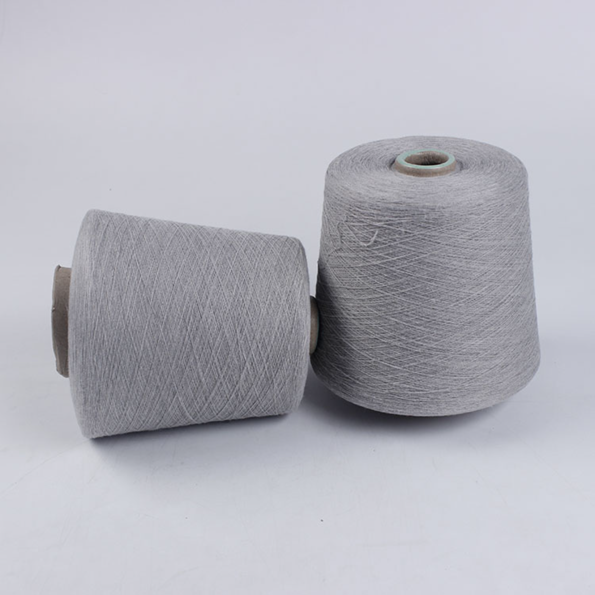 Coffee charcoal polyester spun yarn  Ne32s/Ne40s