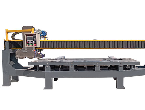 BT3200 2-axis three blades bridge cutting machine