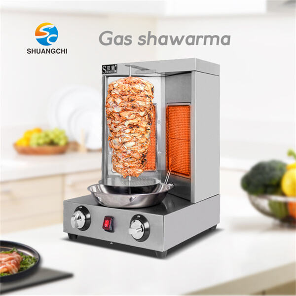 Innovation of shawarma grill machine: