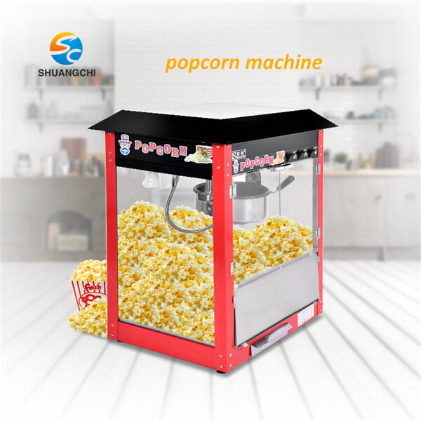 Using a Electric Popcorn Machine