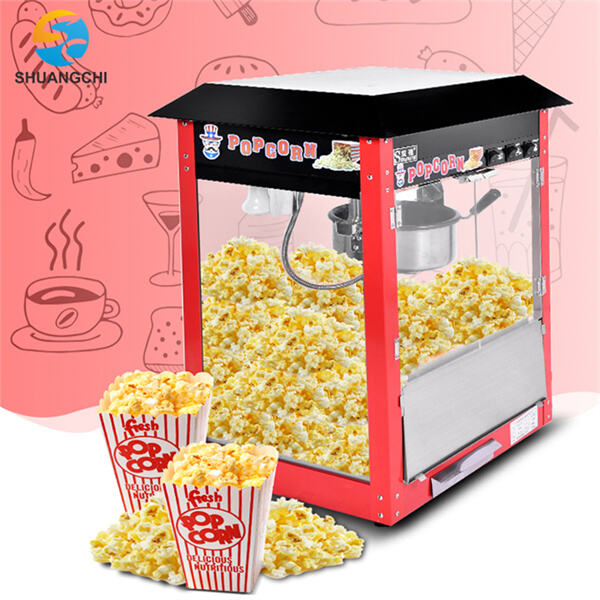 Using an Electric Popcorn Maker