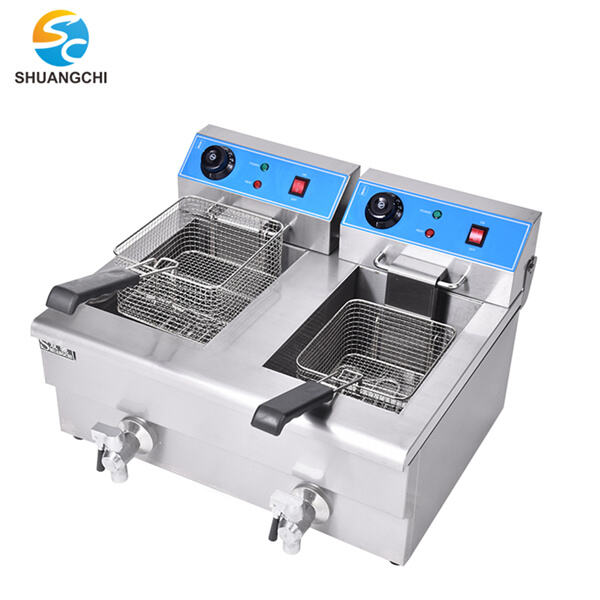 Utilizing a Heavy Weight Electrical Fryer