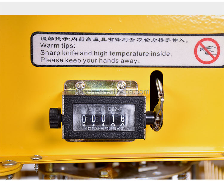 Máquina de selagem manual de copos Máquina comercial de selagem de copos de leite Boba Máquina de selagem de copos Fabricante de caixas de plástico industriais 35 unidades/min fábrica