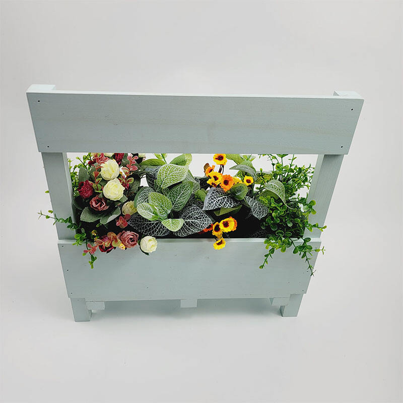 customise indoor garden wooden planter box pot for decoration