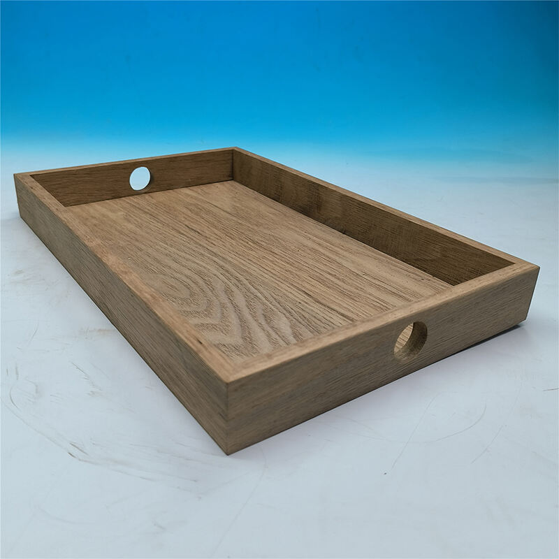 small acacia oak wooden tray wholesale