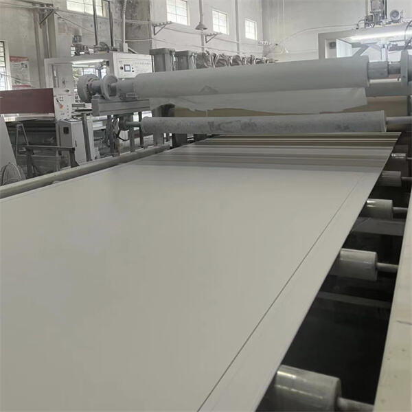 Die Zukunft ist hell mit PVC-Foam-Board-Plastik