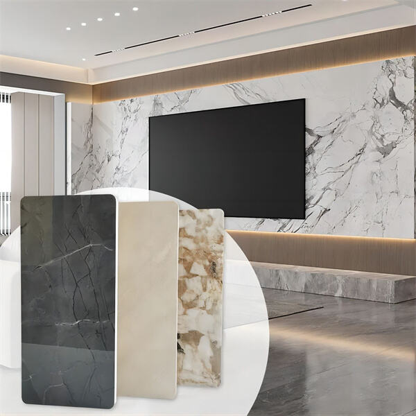 PVC Marmar Paneling Jamiyatizni Yangilash uchun Inkoboratoriy Maxsulot