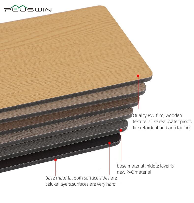 1220x2440mm WPC Laminate Wall Panels PVC Wood Plastic Composite Plastic Sheets supplier