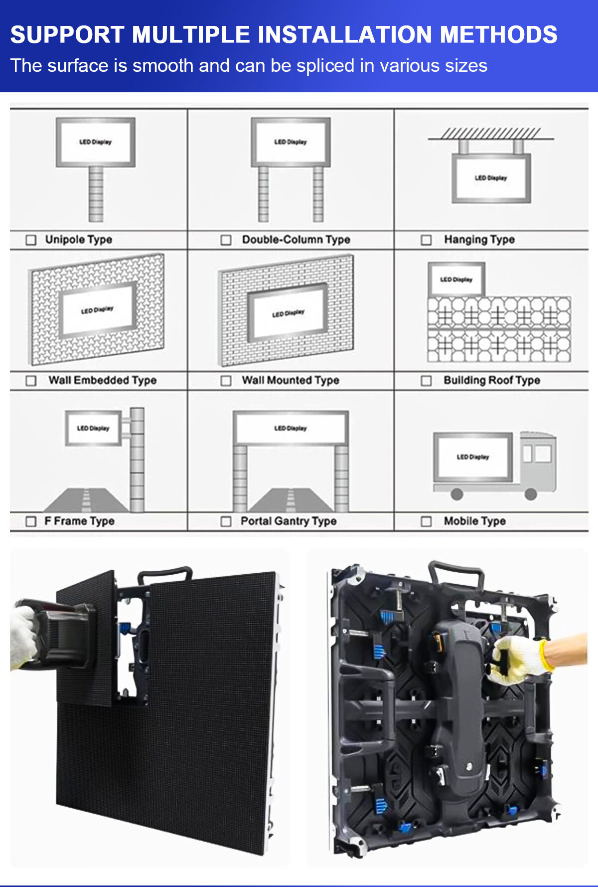 Hilan Big 3d Led Advertising Mall Screen Outdoor Led Screen Display 3d Outside Building Commercial Digital Billboard details