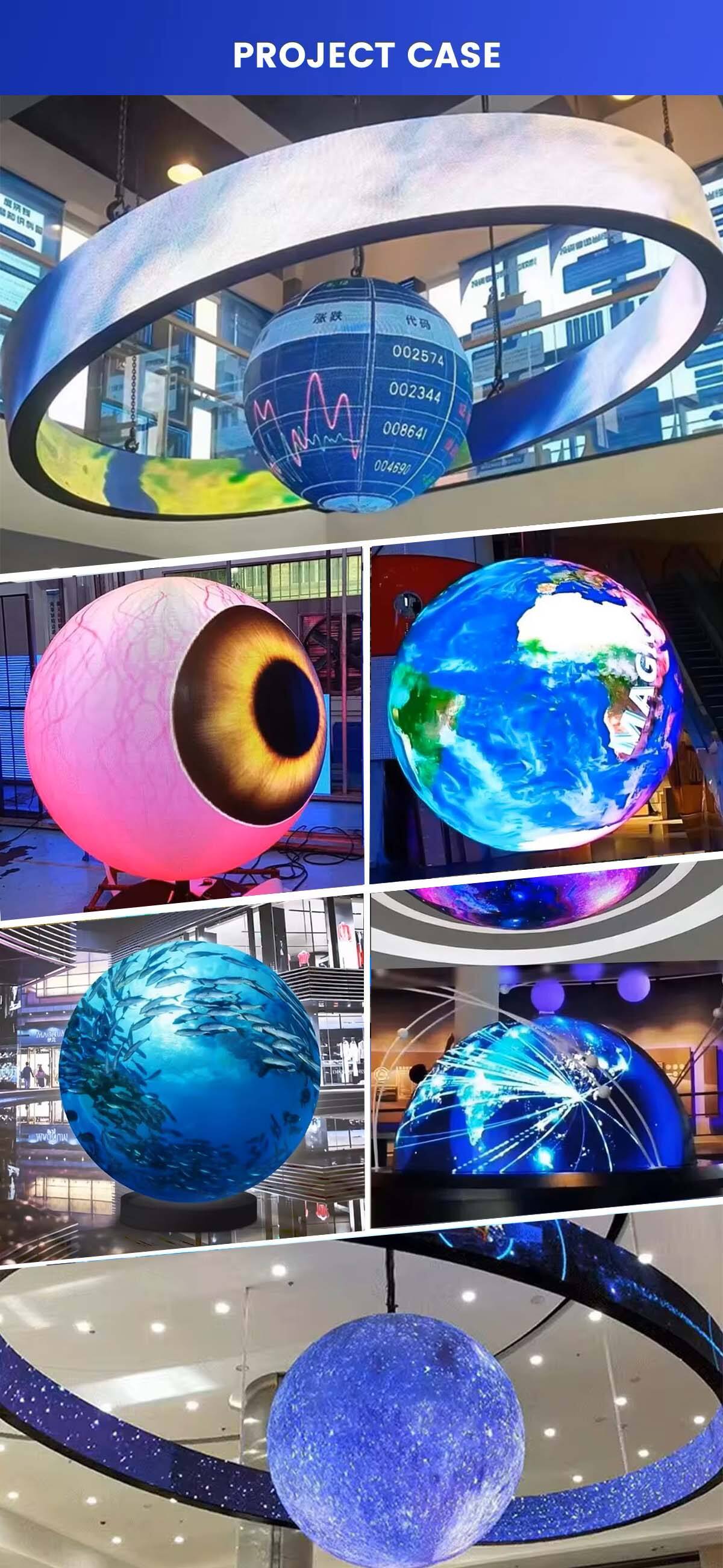 product p2 p25 circular curv round ball flexible soft module spherical led screen display-65