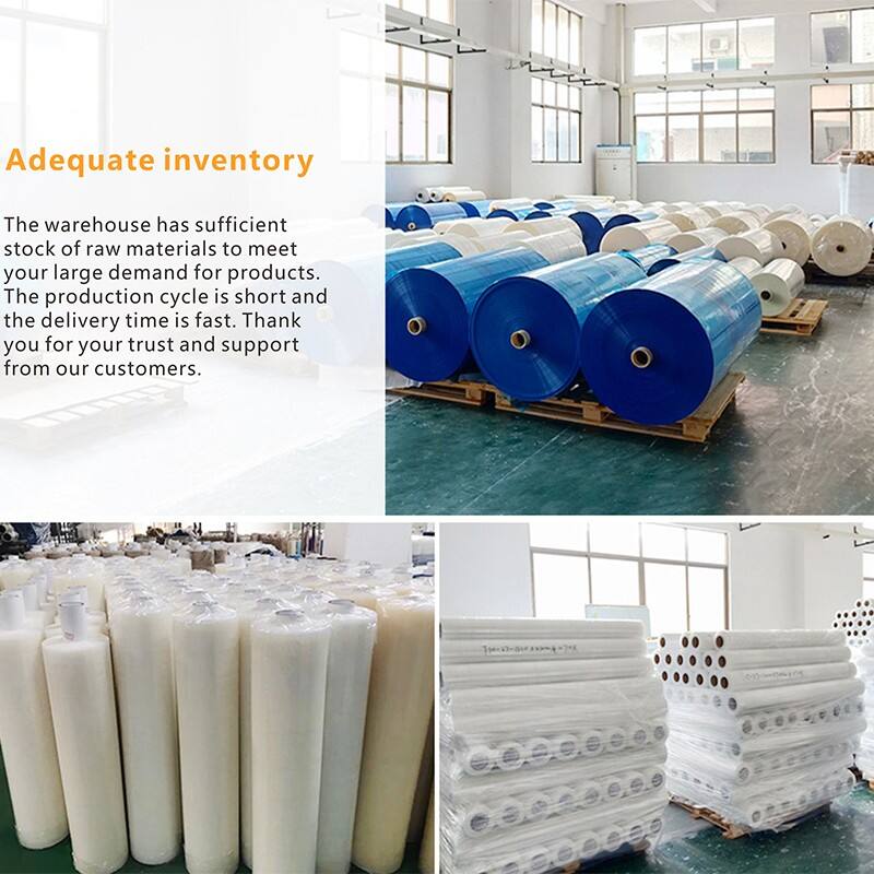 HWK PE protective film is durable non-slip and highly transparent Used for glass metal and plastic protection manufacture